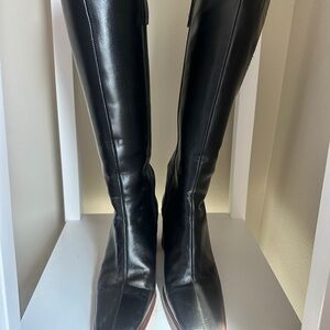ALOHAS Black Knee Boots Sleek Design SIZE 6